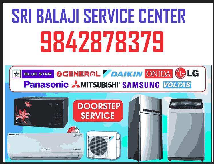 Sri Balaji washing machine service in Ambasamudram